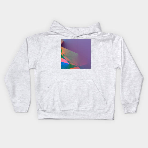 colorful abstract texture background pattern Kids Hoodie by Artistic_st